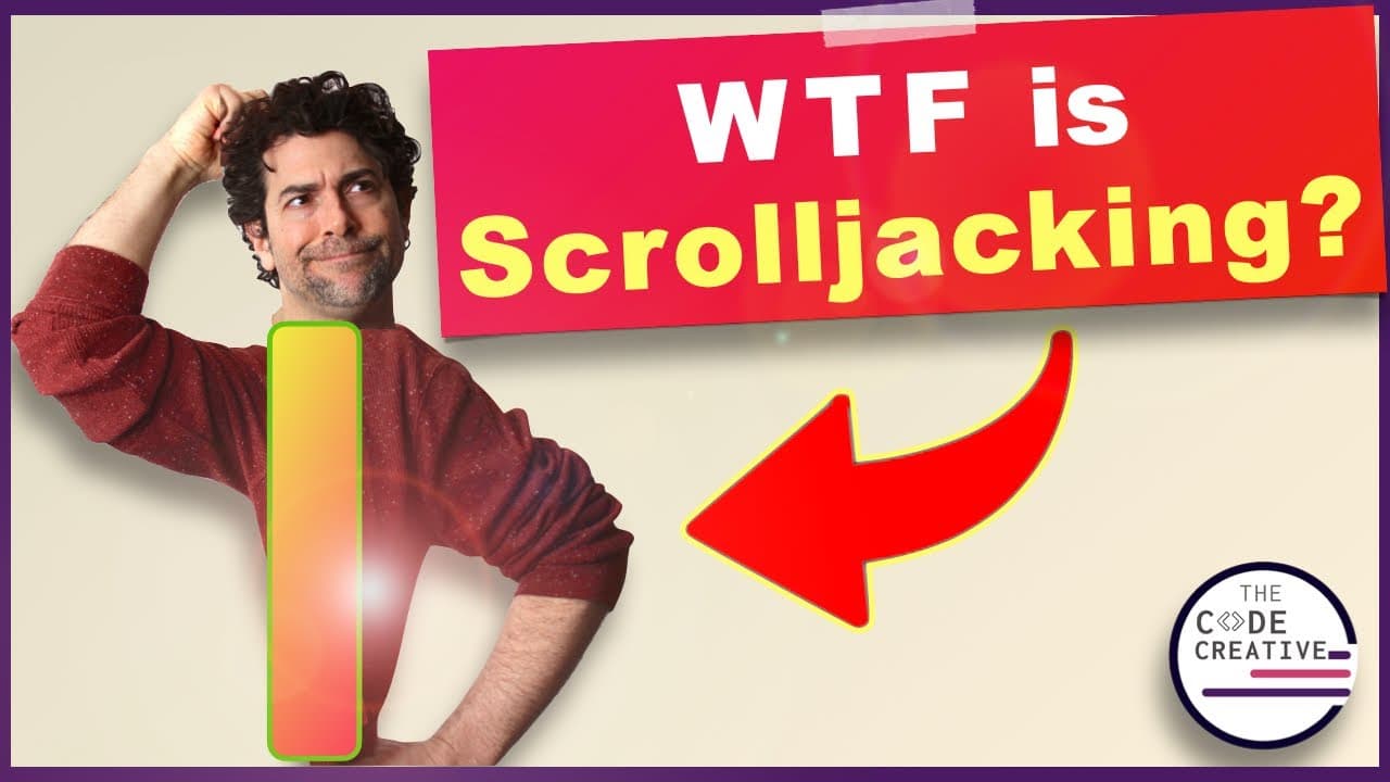 Web development UI Scrolljacking tutorial