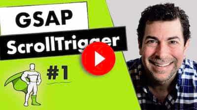 gsap scrolltrigger getting started video